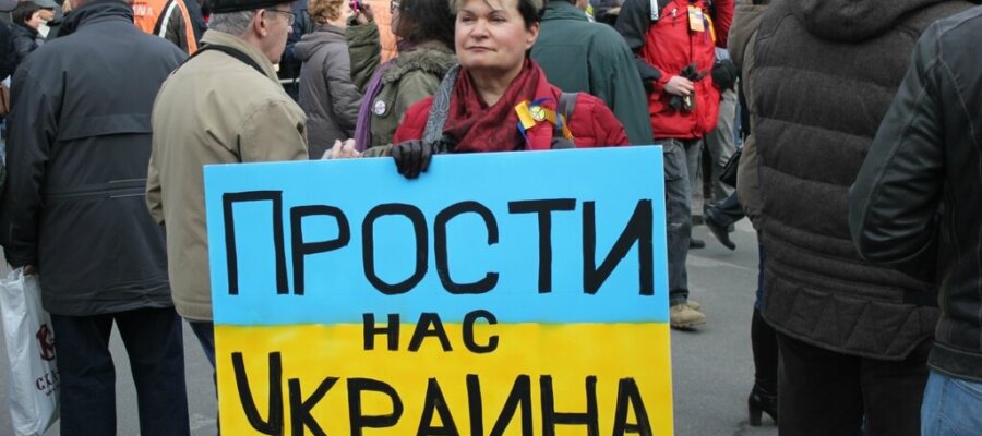 Русские против войны с Украиной: Марш мира