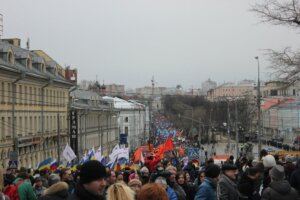 Русские против войны с Украиной: Марш мира 2014